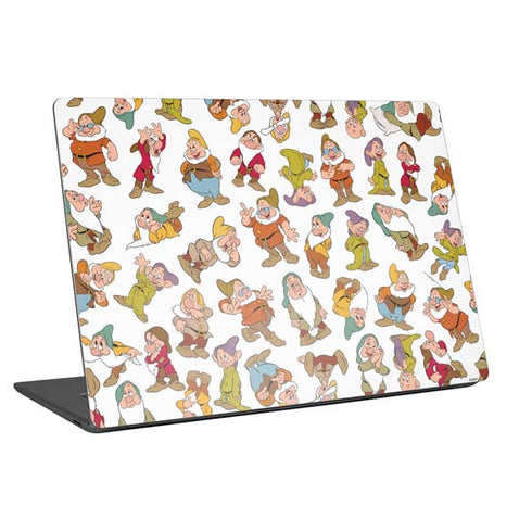 Disney Snow White Dwarfs Pattern Universal Laptop 16in (13 x 9.4in) Skin